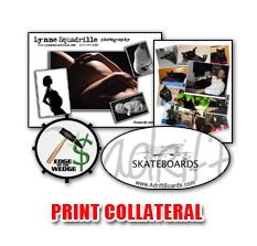 BF Breakthrough Design - Print Collateral / Logos / Banners / Collages / Post Cards / Bumper Stickers