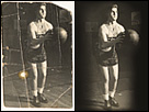 This is a photo restoration of my grandfather's High School basketball photo back in 1943.