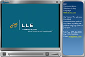 VPlayer 1.0 - LLE Communications Solutions in Any Language