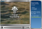 VPlayer 1.0 - Roman Fountains - America's Fountain Company