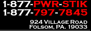 JMB Precision Inc. - 1-800-PWR-STIK - 1-800-797-7845 - 924 Village Road, Folsom, PA. 19033